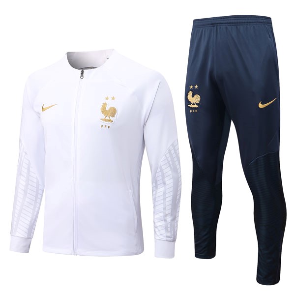 Chandal Francia 2022-2023 Blanco Azul